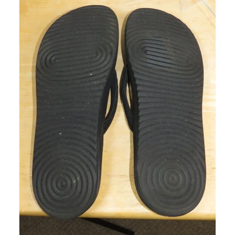 Allbirds Men's Natural Black Flip Flop Sandals Lightweight Comfort Size 10
